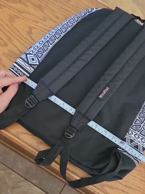 Jansport Superbreak Backpack Jazzy Geo Black White Aztec Black Label T60 G